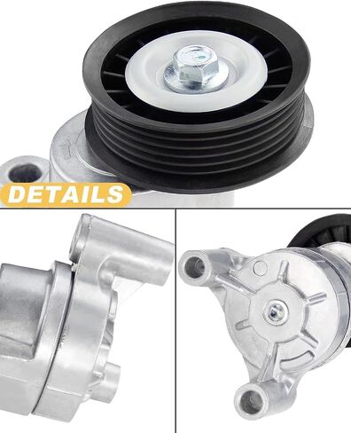 AATEE 39083 Belt Tensioner Assembly For:-Chevy Silverado 1500 Express Suburban Tahoe Colorado For:-GMC Sierra Yukon XL Savana Canyon For:-Cadillac Escalade For:-Hummer H2 2009-2020 OE# 19193110 89397 in Saudi Arabia