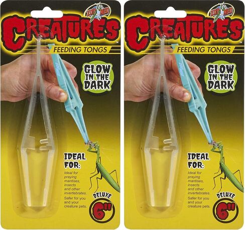 Zoo Med Creatures Feeding Tongs Glow in The Dark, 10 Gallon in Saudi Arabia