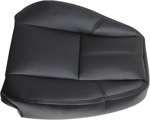 SecosAutoparts Front Driver or Passenger Top Lean Back Black Leather Seat Cover Compatible with Chevy Silverado Avalanche Tahoe Suburban GMC Sierra Yukon 2007 2008 2009 2010 2011 2012 2013 014 in Saudi Arabia