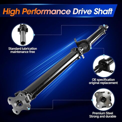 986-117 Rear Drive Shaft Prop Shaft Driveshaft Assembly [Crew Cab Pickup, 4WD, 78.9" Bed, 157" Wheel Base] Fit for Ford F-150 F150 2015 2016 2017 V8 5.0L, OE FL3Z4R602W in Saudi Arabia