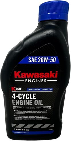 طقم Tune Up 20W-50 مع شمعات الإشعال المتوافقة مع Kawasaki 99969-6538 المتوافقة مع FX751V FX801V FX851V in Saudi Arabia