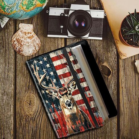 Photo Album 4x6 Photos - 120 Photos Capacity PU Leather Cover,cute small photo album with Strong Elastic Band,for Wedding baby Travel Family photo book Album - Beautiful Northern Lights 2 in Kuwait