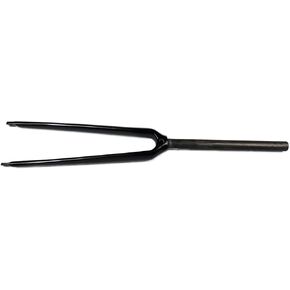 Road Bike Fork 1" Fork Straight Tube Full Carbon Fibre Forks 700C Carbon Fork Black