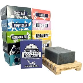 Plant- Based Soaps (Pack of 11) - Made for Families with Gentle Ingredients - Cruelty-Free - Active Essential Oils - Gift Pack