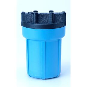 Pentair Pentek 158133 Traditional Slim Line Filter Housing, 1/4" NPT #5 Under Sink Clear Water Filter Housing, 5-Inch, Clear