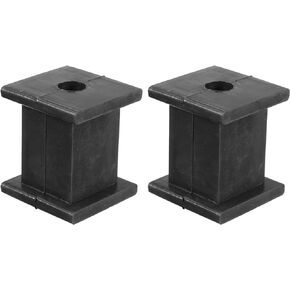 X AUTOHAUX 1 Hole 10mm ID Muffler Exhaust Hanger Bushing Rubber Mount Bracket Car Insulator Tail Pipe Hangers Bushings Kit Support 2pcs