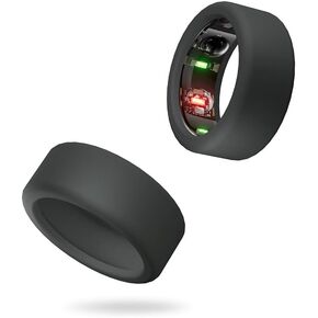 Silicone Ring Protector Compatible with Oura Ring, Silicone Ring Protector for Working Out, Anti-Scratch Silicone Cover for Men and Women Engagement and Wedding Ring Protector
