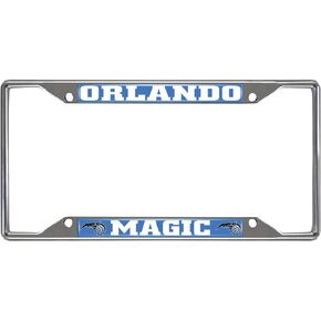 FANMATS NBA Unisex-Adult Chrome Metal License Plate Frame
