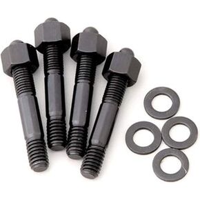 ARP 200-2403 Black Oxide 5/16" Thread 2.225" OAL Carburetor Stud with 1/2" Spacer, (Set of 4)