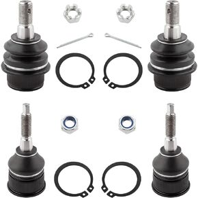 4pc Front Upper Lower Ball Joint Kit K80008 K8695 for Ford Explorer 2002-2005, Upper and Lower Ball Joints for Mercury Mountainer 2002-2005, Suspension Ball Joint