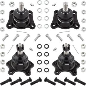 Front Lower Ball Joint Upper Ball Joint 1986-1995 for Toyota 4Runner 1986-1995 for Toyota Pickup 1993-1998 for Toyota T100 4pcs K9519 K9482