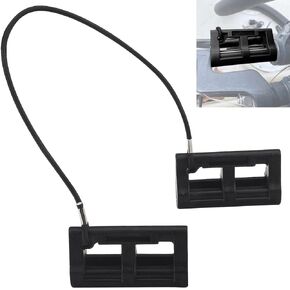 4" Steer Stop Outboard Hydraulic Steering Lock, Boat Motor Steering Clips, Prevent Swinging of Engine in Trailering, Protect the Steering System, Outboard and Motor Supports