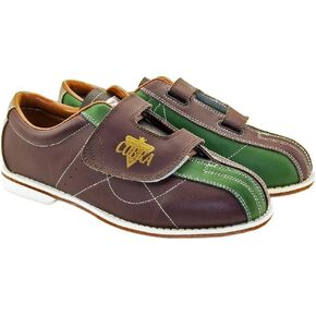 Ladies TCR3V Cobra Rental Bowling ShoesBrown/Green 7