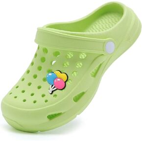 Kids Garden Clogs Boys Girls Slides Sandals Toddler Non Slip Water Shoes