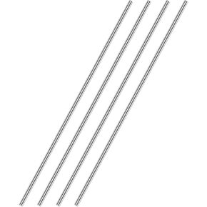uxcell 1mm x 100mm 304 Stainless Steel Solid Round Rod for DIY Craft - 10pcs in Saudi Arabia