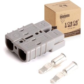 Side Charger Plug Receptacle for EZGO Marathon 1983-1994 Electric Golf Cart, Replace EZGO SB50 DC Charger 36 Volt