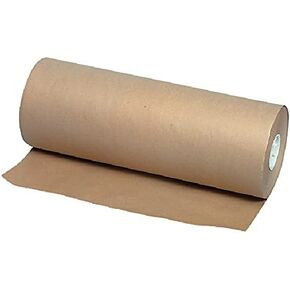 School Smart Butcher Kraft Paper Roll, 40 lb, 24 Inches x 1000 Feet, Brown