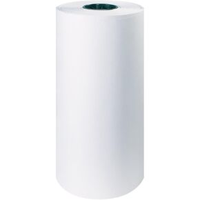 Aviditi Butcher Paper Roll 24 Inches x 1,000 Feet, White, 1 Roll, Food Grade Wrapping Paper, Made in The USA