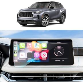 Screen Protector Foils for 2016 2017 Titan NissanConnect 7In Navigation Display Tempered Glass 9H Hardness Anti Glare & Scratch HD Clear Nissan LCD GPS Touch Screen Protective Film