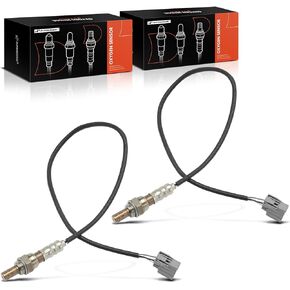 A-Premium O2 Oxygen Sensor Compatible with Honda Prelude 1997 1998 1999 2000 l4 2.2L H22A4, Upstream and Downstream, 2-PC Set, Replace# 36531P5M004