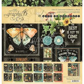 Graphic 45 12x12 Calendar Collection Pack- Life is Abundant