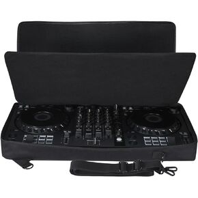 Case for Pioneer DJ DDJ-FLX6,Portable Carrying Travel Shoulder Bag Backpack for DDJ SX SX2 SX3/DDJ 800 808/T1 DJ Controller,Headphones,Tablet,Cable,Charger,Accessories(Black)
