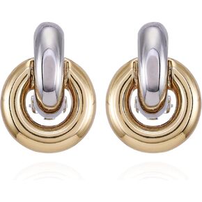 فينس كاموتو مشبك مزدوج اللون على الأقراط in Kuwait