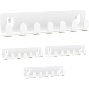 Pegboard Hooks for IKEA Skadis Pegboard, White, Pegboard Accessories, Compatible with IKEA SKADIS Pegboard, 16 Pack