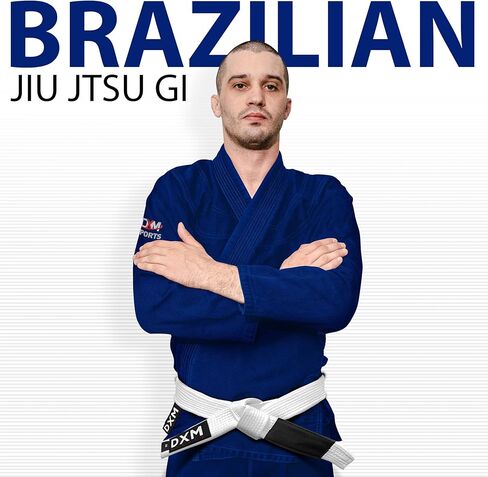 Bjj Gi للرجال - جيو جيتسو جي البرازيلية - قماش خفيف الوزن منكمش مسبقًا - مجموعات بدلات جيو جيتسو قابلة للغسل في الغسالة in Saudi Arabia