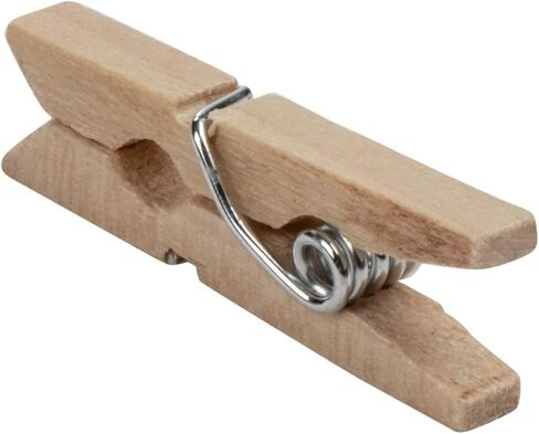 Juvale Mini Wooden Clothespins for Crafts, Tiny Photo Clips (1 x 0.4 Inches, 500 Pack) in Saudi Arabia