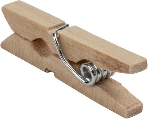 Juvale Mini Wooden Clothespins for Crafts, Tiny Photo Clips (1 x 0.4 Inches, 500 Pack) in Saudi Arabia