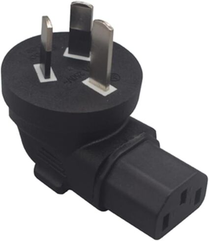 قابس أسترالي إلى قابس محول الطاقة IEC320 C5 AC، AUS 2 دبوس ذكر إلى C5 3 محول طاقة تيار متردد، 2 شوكة أسترالي إلى IEC320 C5 محول طاقة in Saudi Arabia