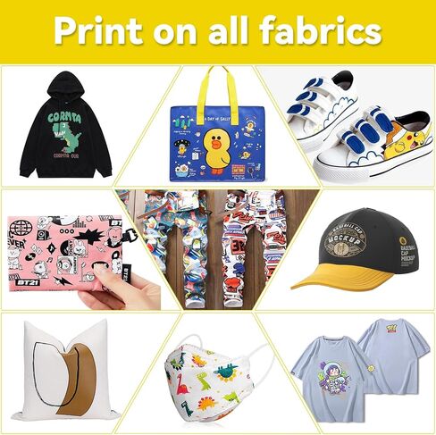 مسحوق DTF للتسامي، 600 جم/21.1 أونصة DTF مسحوق لاصق يذوب ساخنًا متوافق مع طابعات DTF وDTG، للمطبوعات الرقمية على منسوجات القمصان in Kuwait