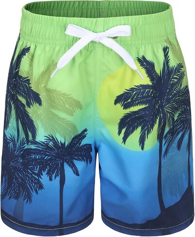 Boys Swim Trunks Quick Dry UPF 50+ Beach Swim Shorts Kids Board Shorts 3-14 Years in Saudi Arabia