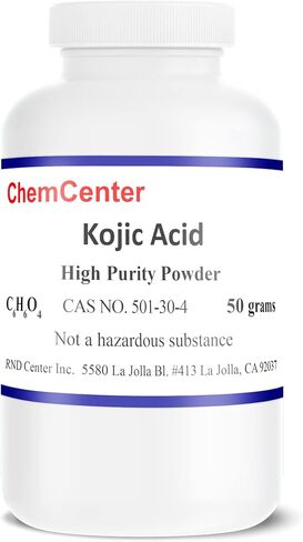 حمض الكوجيك، مسحوق عالي النقاء، 50 جرام in Kuwait