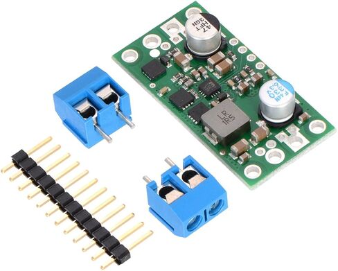 منظم الجهد الكهربي المتدرج Pololu 5V, 9A D24V90F5 (الصنف: 2866) in Kuwait