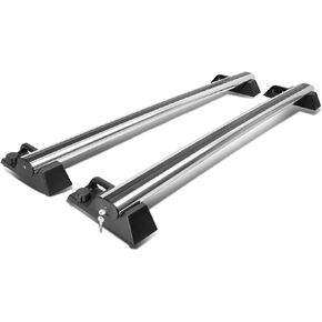 Auto Dynasty Pair Aluminum OE Style Roof Rack Top Cross Bars w/Lock & Keys Compatible with Hummer H2 03-09 in Kuwait