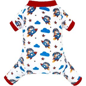 ملابس بيجامات للهالوين مصنوعة من الصوف للكلب من CuteBone ملابس الجرو جامي ملابس الحيوانات الأليفة والقطط لتشيهواهوا يوركي فرينشيز P311M in Kuwait