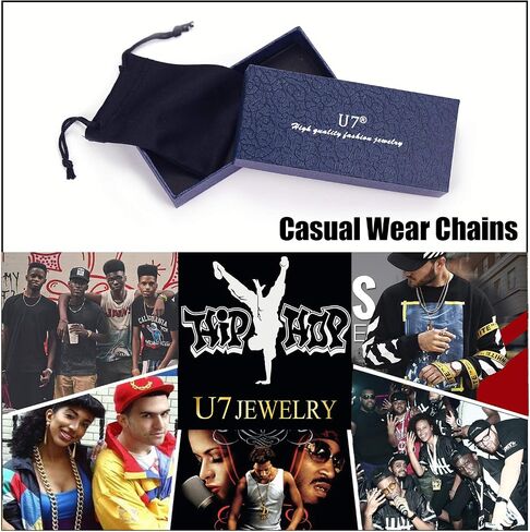 U7 Men Pendant Necklaces, Stainless Steel Necklace for Men, Cool Guitar Pick Skull/Alligator Dinosaur Skeleton Tyrannosaurus Rex/Gothic Skull/Octopus/Evil Demon Hannya Mask Pendant with Chain in Saudi Arabia