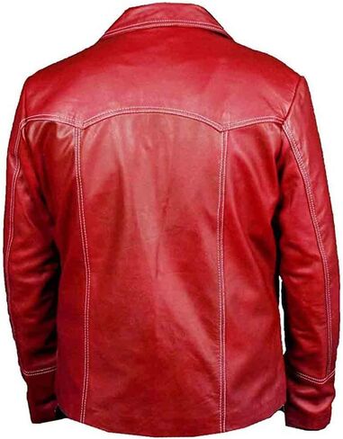 Tyler Durden Fight Club Leather Jacket in Saudi Arabia
