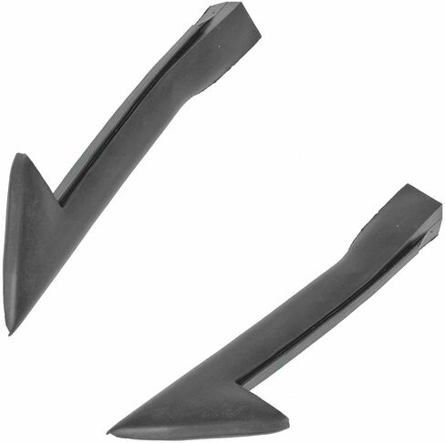 Front Rubber Window Triangle Weatherstrip Seals Pair Set for Chevy for Camaro 1982-1992,for Pontiac for Firebird 1982-1992 Convertible Left Right 1AWSK00182 in Saudi Arabia
