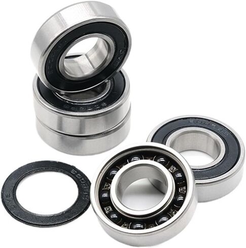 5Pc 6002RS CB 15x32x9 mm Hybrid Ceramic Si3N4 Ball Deep Groove Ball Bearing 6002RS CB for Bicycle Parts in Saudi Arabia