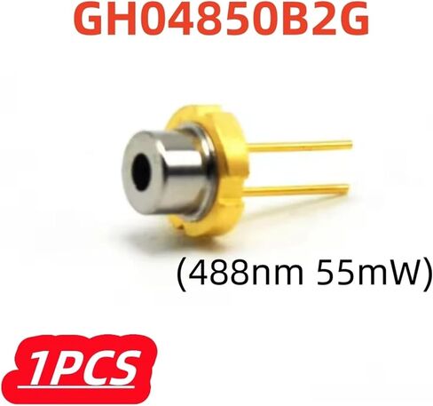 1 قطعة/الوحدة 495nm 55mW 60mW 488nm وضع واحد السماء الزرقاء ديود GH04850B2G 5.6 مللي متر in Saudi Arabia