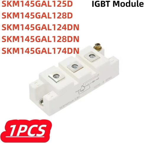 1Pcs/lot SKM145GAL125D SKM145GAL128D SKM145GAL124DN SKM145GAL128DN SKM145GAL174DN IGBT Module(SKM145GAL128DN) in Saudi Arabia
