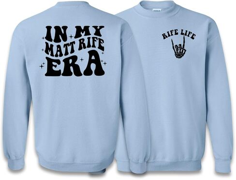Matt Rife Era Front and Back Print Sweatshirt Unisex in Saudi Arabia