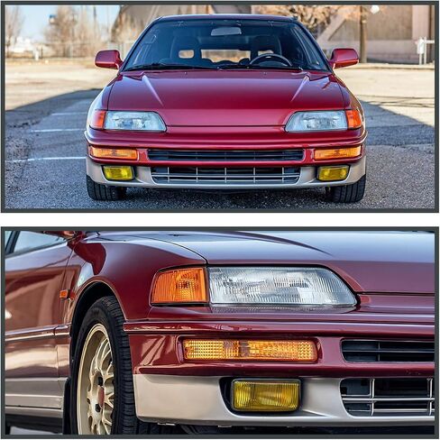 SPEC-D ضبط مصابيح إشارة الزاوية الكهرمانية المتوافقة مع مجموعة زوج Honda CRX L+R 1990-1991 in Saudi Arabia