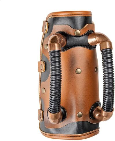 Larswon Adults Arm Guard - Synthetic Leather Bracer Arm Bracer Renaissance Armor Leather Gauntlet Medieval Leather Armband in Saudi Arabia