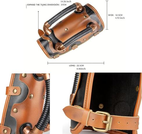Larswon Adults Arm Guard - Synthetic Leather Bracer Arm Bracer Renaissance Armor Leather Gauntlet Medieval Leather Armband in Saudi Arabia