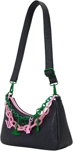 Loungefly Universal Wicked: Part Two Crossbody Bag with Charms in Saudi Arabia