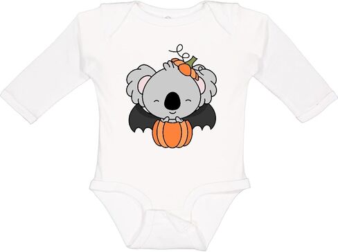 إنكتاستيك الهالوين كوالا، لطيف، كوالا صغير، يقطين، زاحف بأكمام طويلة in Kuwait